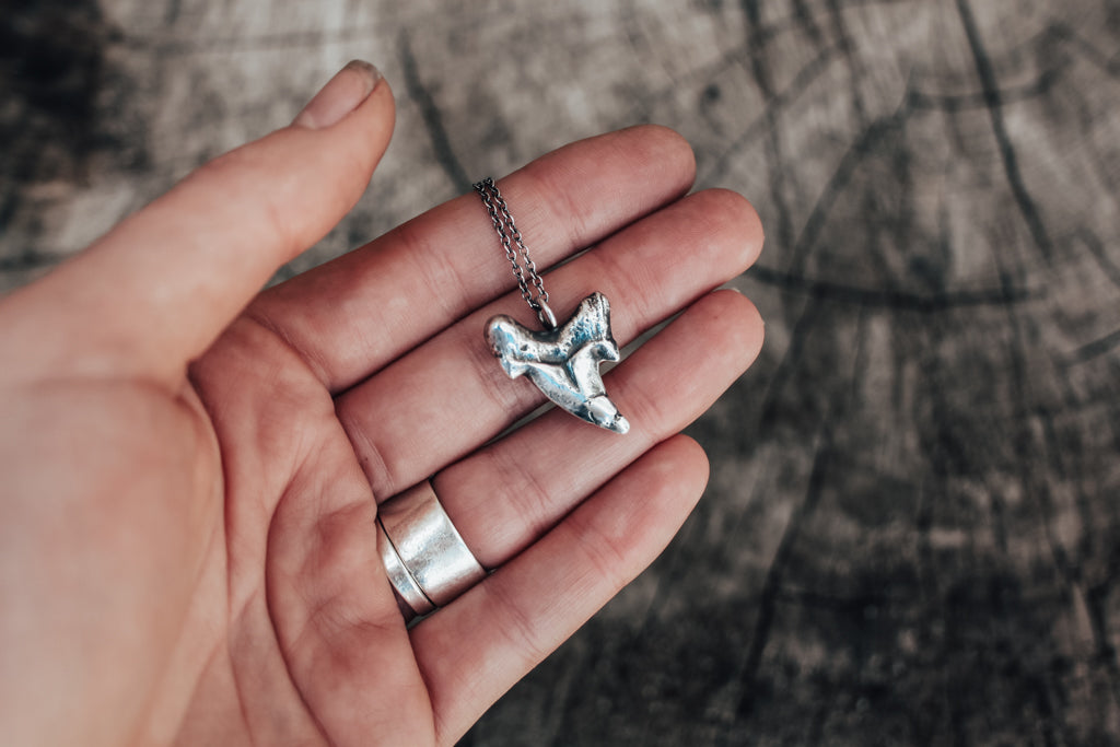 Large Otodus Sharks Tooth Necklace