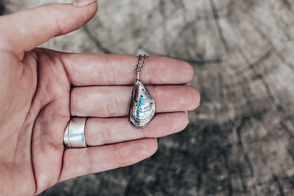 Whitby Mussel Shell Necklace