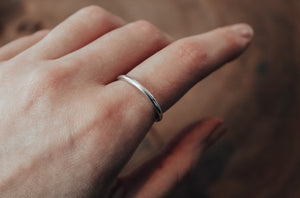 eco silver ring