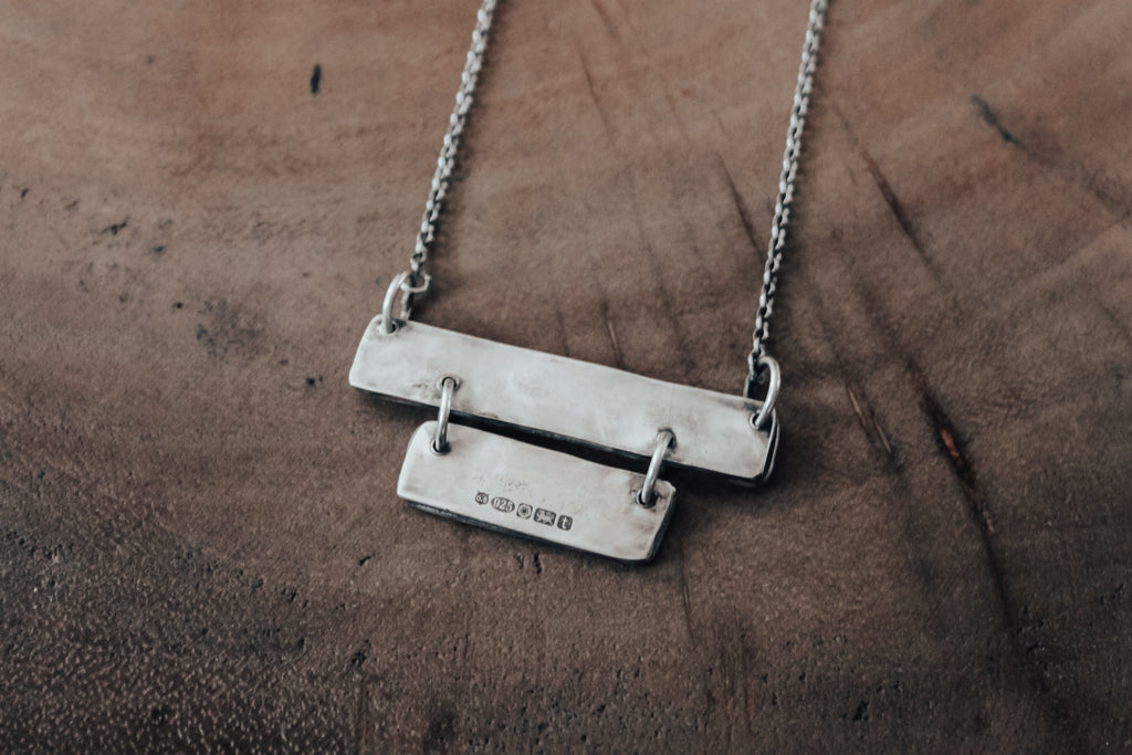 handmade wanderlust necklace