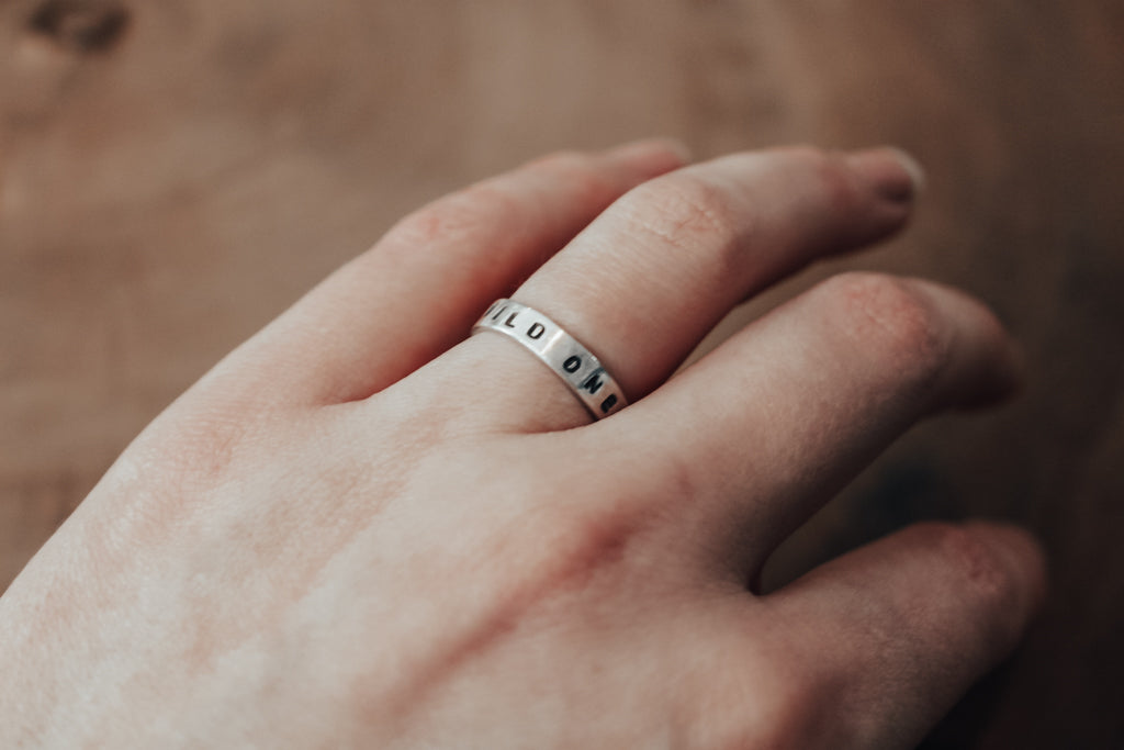 wild one silver ring